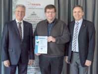 v. l. n. r.: Prof. Dr. Hans-Jürgen Hennes, Roland Stindl, Markus Heming / Bildquelle: Markus Kümmerle