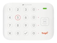 VisorTech 6-teiliges WLAN-Alarmanlagen-Set XMD-5055.app mit 3 Sensoren, 2 RFID-Schlüssel, App