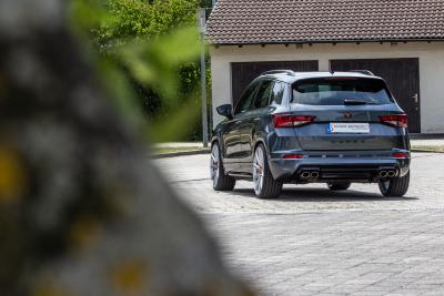 Cupra auf großem Fuß: 21-zöllige DeVille-Felgen am Ateca-Topmodell