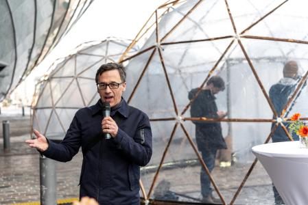 Michael Pinsky´s „Pollution Pods“ erstmalig in Deutschland