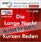 Die Lange Nacht der kurzen Reden am 11.11. mit 11 Rednern je 11 Minuten mit vollem Haus