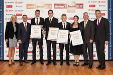 Die Gewinner des Junior Award 2013, der vom Fachmedium 