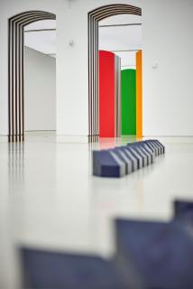 Geplantes Künstlergespräch mit Daniel Buren und Bettina Pousttchi am 21/02