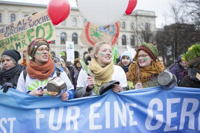 "Wir haben es satt!"-Demonstration / Quellenangabe: Fabian Melber, www.wir haben es satt.de