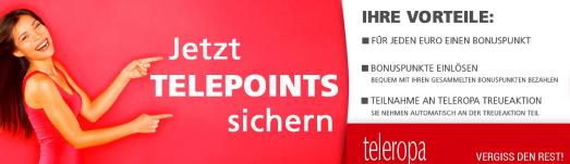 Jetzt TELEPOINTS sammeln