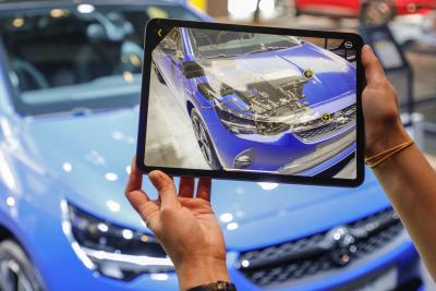 2019 Opel IAA Augmented Reality Corsa e
