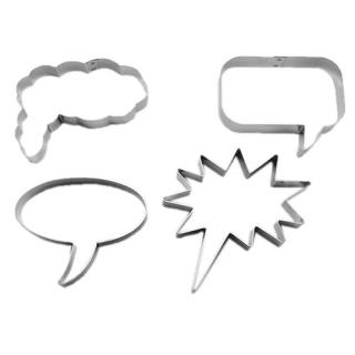 Comic Sprechblasen Ausstecher