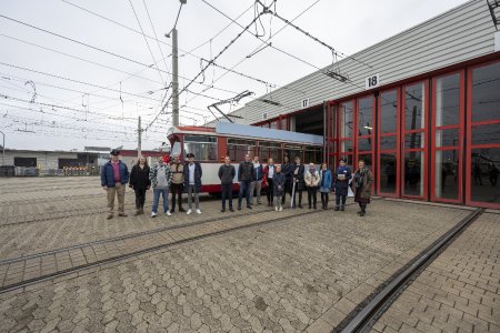 Bahn verschenkt, Foto: Patrick Seeger, Stadt Freiburg