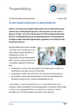 TUEV_SUED_Food_Safety_Institute_feiert_Jubilaeum.pdf