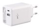 revolt USB-GaN-Netzteil mit 2x USB-C und 1x USB-A, Power Delivery bis 45 Watt