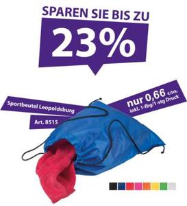 Sport-Bag für viele Anwendungsmöglichkeiten
