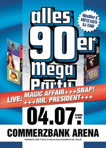 "Alles 90er" MegaParty live