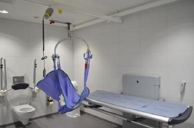 Beispiel einer "Toilette für alle" / Bildquelle: Stiftung Leben pur