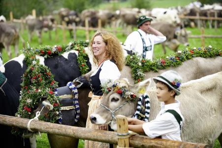 Kranzrind beim Viehscheid Oberstaufen