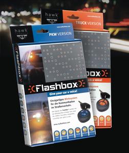Flashbox Verpackung Pkw- und Lkw-Version