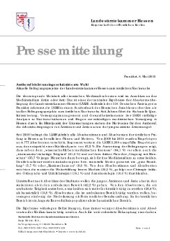 PM Befragungsprojekte der Landesärztekammer Hessen zum ärztlichen Nachwuchs.pdf