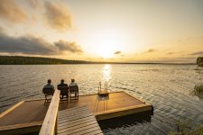 Die finnische Wildnis ist von Natur aus eine absolute Ruhezone