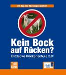Kein Bock auf Rücken? Dann aufgepasst! Am 15. März ist wieder Tag der Rückengesundheit und dieser läutet in diesem Jahr die erste digitale Themenwoche rund um die Rückengesundheit ein. Bei der Initiative des Bundesverbandes deutscher Rückenschulen (BdR) e.V. und der Aktion Gesunder Rücken (AGR) e. V. dreht sich dieses Mal alles um die Rückenschule 2.0. / Bild: AGR