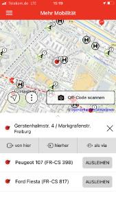 VAGmobil - Neue Funktion - stadtmobil