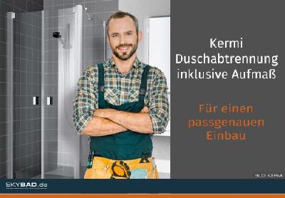Kermi Duschabtrennungen nach Aufmß