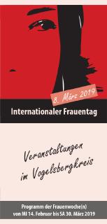 FRAUENTAG 8. März: Umfangreiches Programm