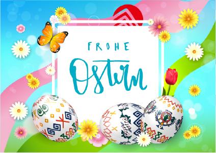 Frohe Ostern mit frischen Ideen rund um das Osterei.