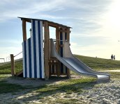Strandkorb Rutsche
