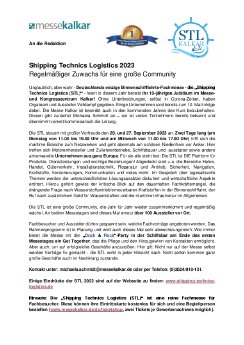 Shipping Technics Logistics 2023 - Regelmäßiger Zuwachs für eine große Community.pdf