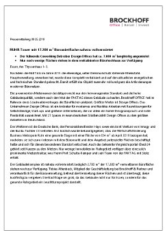 Presseinformation_09.05.2019_OFFICE - Essen, Am Thyssenhaus 1-3, RUHR TOWER.pdf