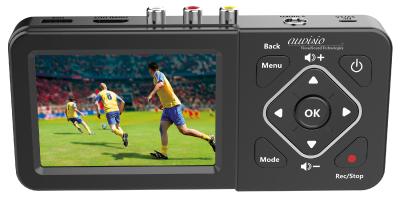 auvisio Video-Rekorder "Video Capture" mit Analog-Eingängen, Farb-Display, USB, SD, 60 B./Sek