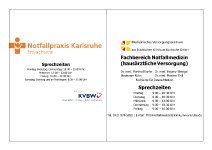 Sprechzeiten KV und MVZ