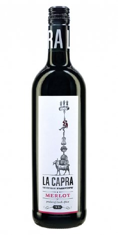 xanthurus - Südafrikanischer Weinsommer - Fairview La Capra Merlot 2014.jpg
