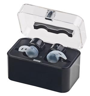 ZX-1701 auvisio True Wireless In-Ear-Headset mit Powerbank-Etui. Bluetooth und Multipoint