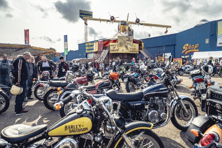 Großes Motorradwochenende im Technik Museum Sinsheim