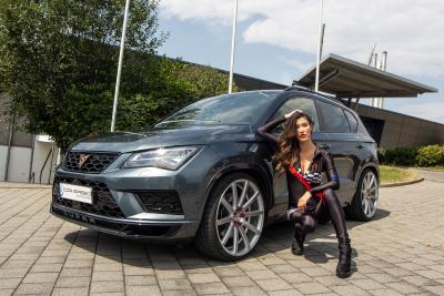 Cupra auf großem Fuß: 21-zöllige DeVille-Felgen am Ateca-Topmodell