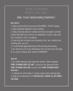 SPA MANUFACTUR_Pure Vitamins Body Gel NO. I_Productcard2.png