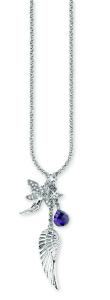 s.Oliver Jewel Christmas Special - Collier mit Engelsflügel inklusive einem elegant femininen Selection Bath & Shower Gel zum Setpreis von 69,95 Euro