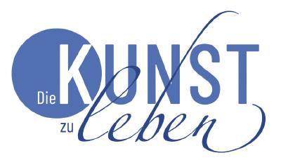 Das neue Logo des Magazins "Die Kunst zu leben"