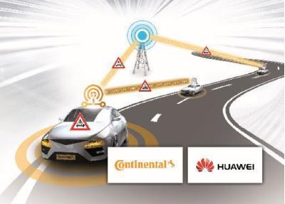 Bei den ersten gemeinsamen C-V2X Feldversuchen von Continental und Huawei in Shanghai wurde bei der direkten Kommunikation zwischen Fahrzeugen eine durchschnittliche Latenzzeit von 11 ms erzielt