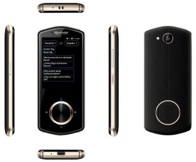 simvalley MOBILE Mobiler Echtzeit-Sprachübersetzer TTL-110, 75 Sprachen, mit Kamera, 4G & WLAN