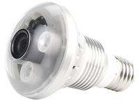 OctaCam LED-Lampe, 3W, E27 mit integrierter HD-Kamera und IR-LEDs