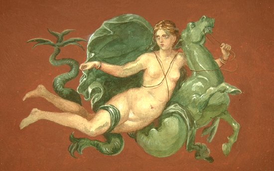 Hippokamp mit Meeresjungfrau_nach römischer Wandmalerei.jpg