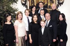 Gruppenbild Weihnachts CD Oper Leipzig (Foto: Tom Schulze)