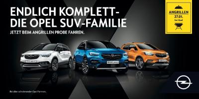 Angrillen bei Opel am 27. Januar 2018