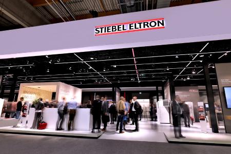 KLARE LINIE - auf dem STIEBEL ELTRON-Messestand
