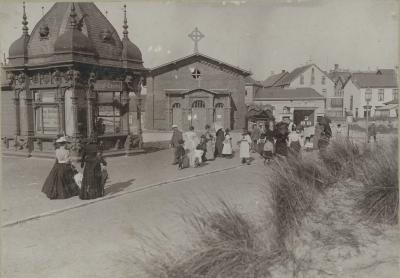 Strandstraße Borkum (Quelle: Heimatverein Borkum)