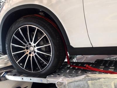Erste Studie zur Radverzurrung auf Autotransportern