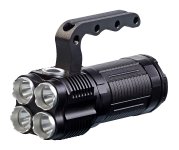 KryoLights LED-Akku-Handstrahler TRC-2000 mit 2.000 Lumen, 800 m Leuchtweite, 2.600 mAh