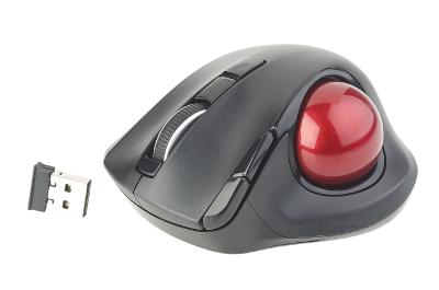 Mod-it Kabelloser Funk-Laser-Trackball mit 5 Tasten und Scrollrad, 1.200 dpi