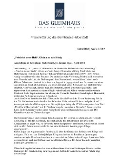 2012-01-09 Friedrich, unser Held - Ausstellungseröffnung, Presseemitteilung des Gleimhauses.pdf